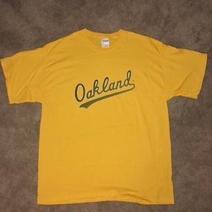 Oakland athletics shirt